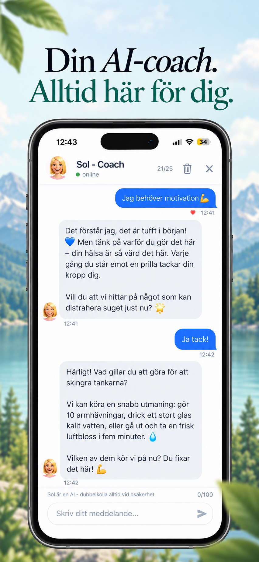 QuitSnus skärmbild 3