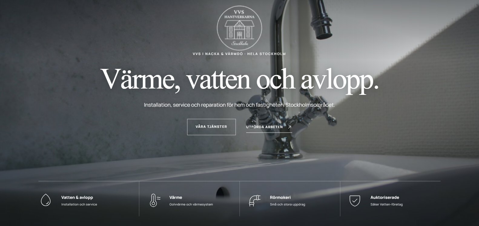 VVS Hantverkarna skärmbild 1